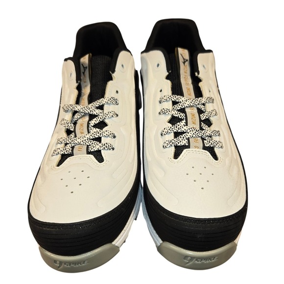 Mizuno Other - Mizuno Wave Baseball Cleats Mens 11 White Black Metal Spikes 11GM236009